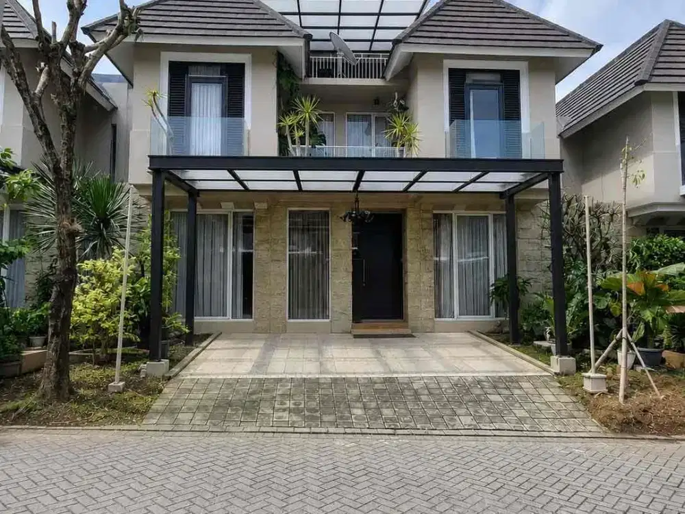 Dijual rumah full furnish siap ditempati di lingkungan premium Citragrand Tembalang Semarang
