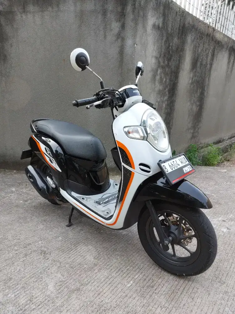 Scoopy 2019 putih pajak hidup surat lengkap