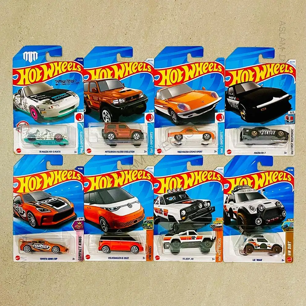 Take All Hot Wheels Mazda MX-5 Miata RX-7 Toyota GR86 Hotwheels Murah