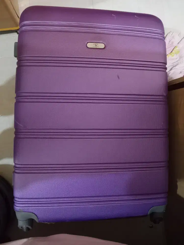 Koper 24 inch Polo Santa Barbara Ungu Hard case