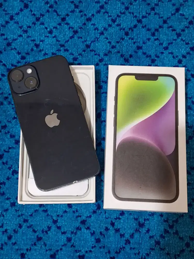iPhone 14 128gb fullset mulus no minus