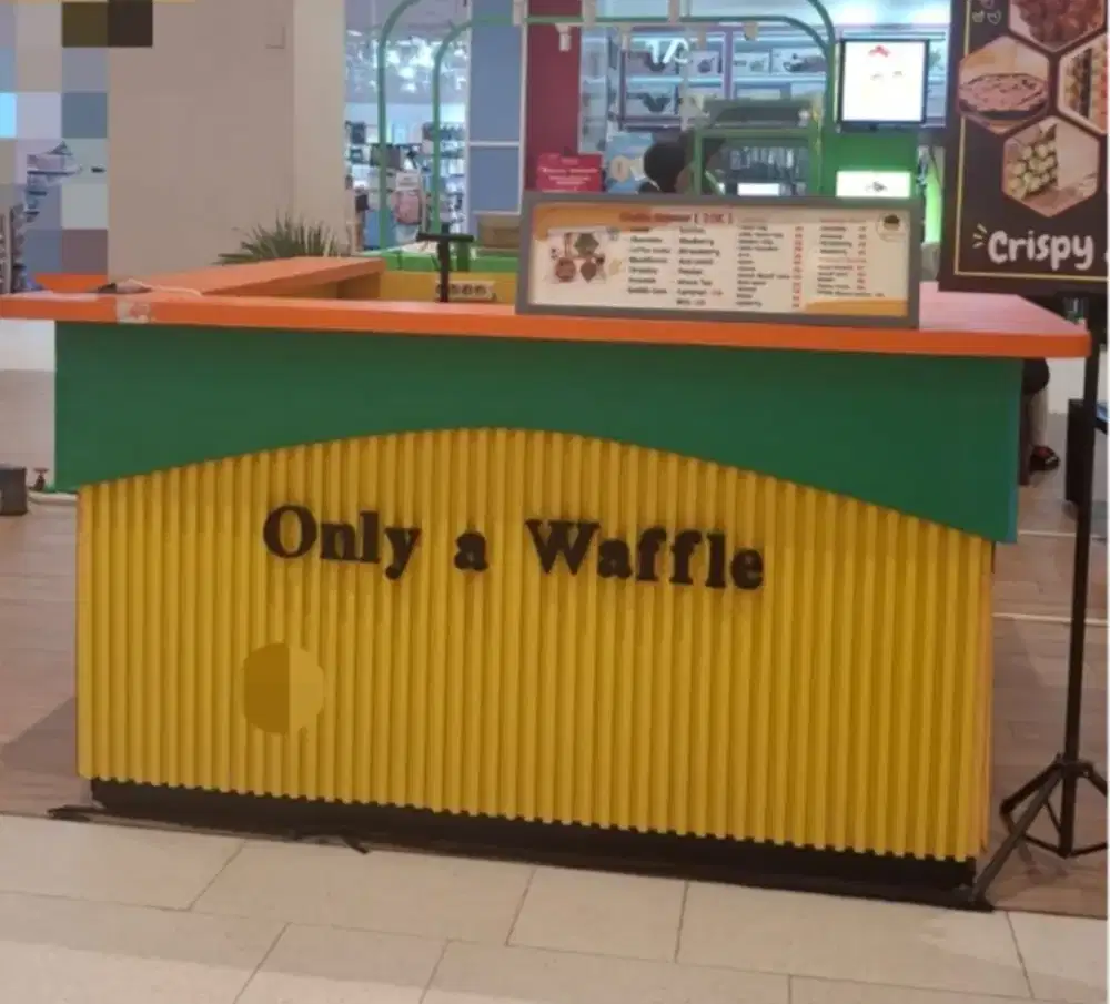 Dijual murah booth bekas usaha di mall