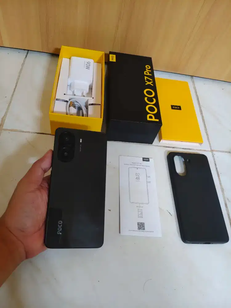 Poco x7 pro 12/512 garansi resmi Maret 2027