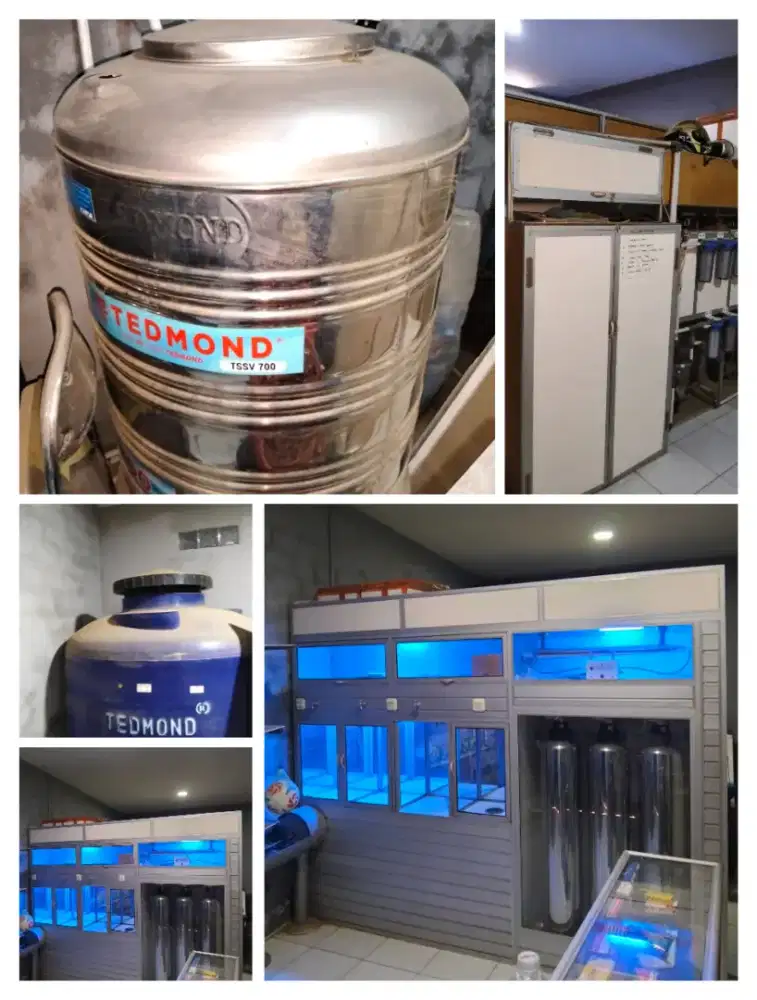Paket usaha isi ulang air galon