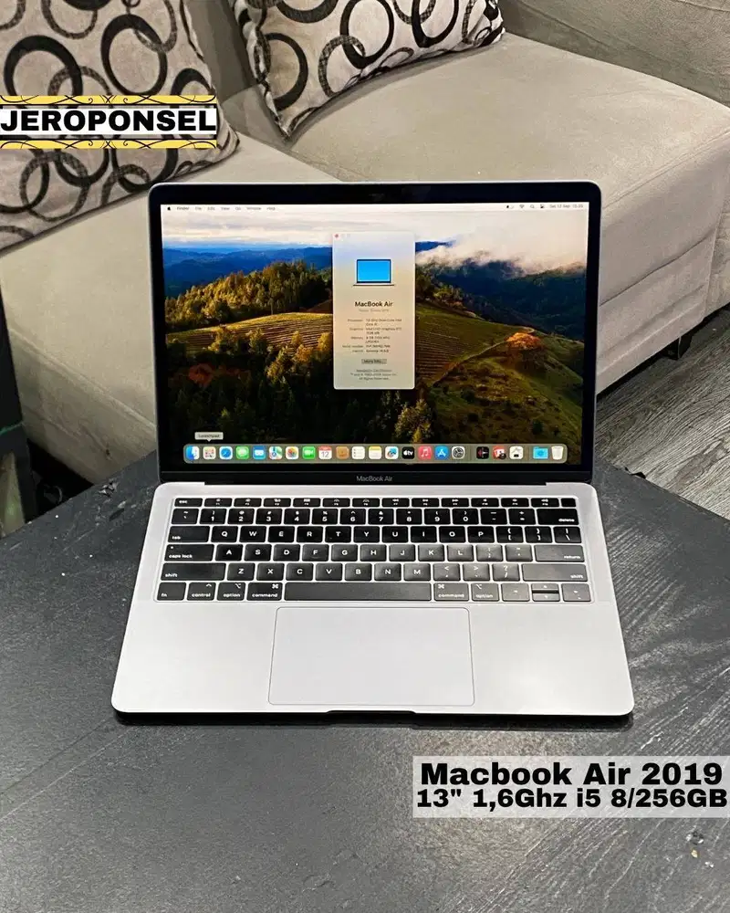 MACBOOK AIR 2019 256GB GRAY CC RENDAH ORIGINAL GARANSI