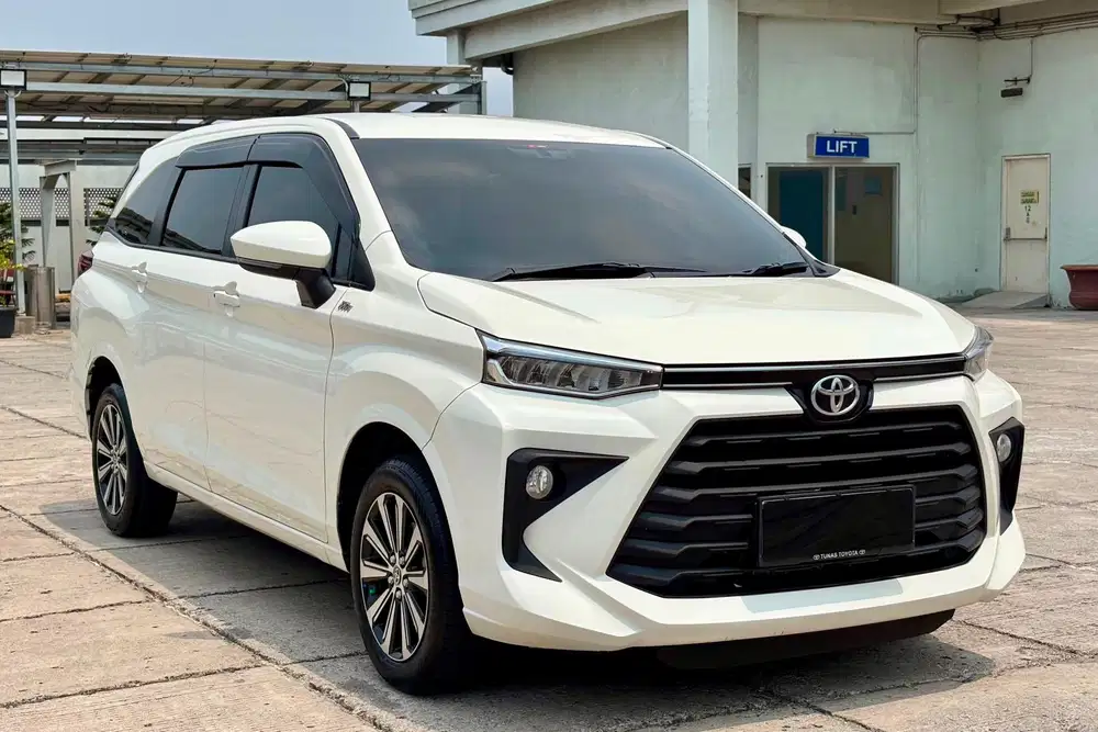 [LOW KM 20.000] TOYOTA AVANZA G CVT 2024 PUTIH TT 2023 AT MATIC