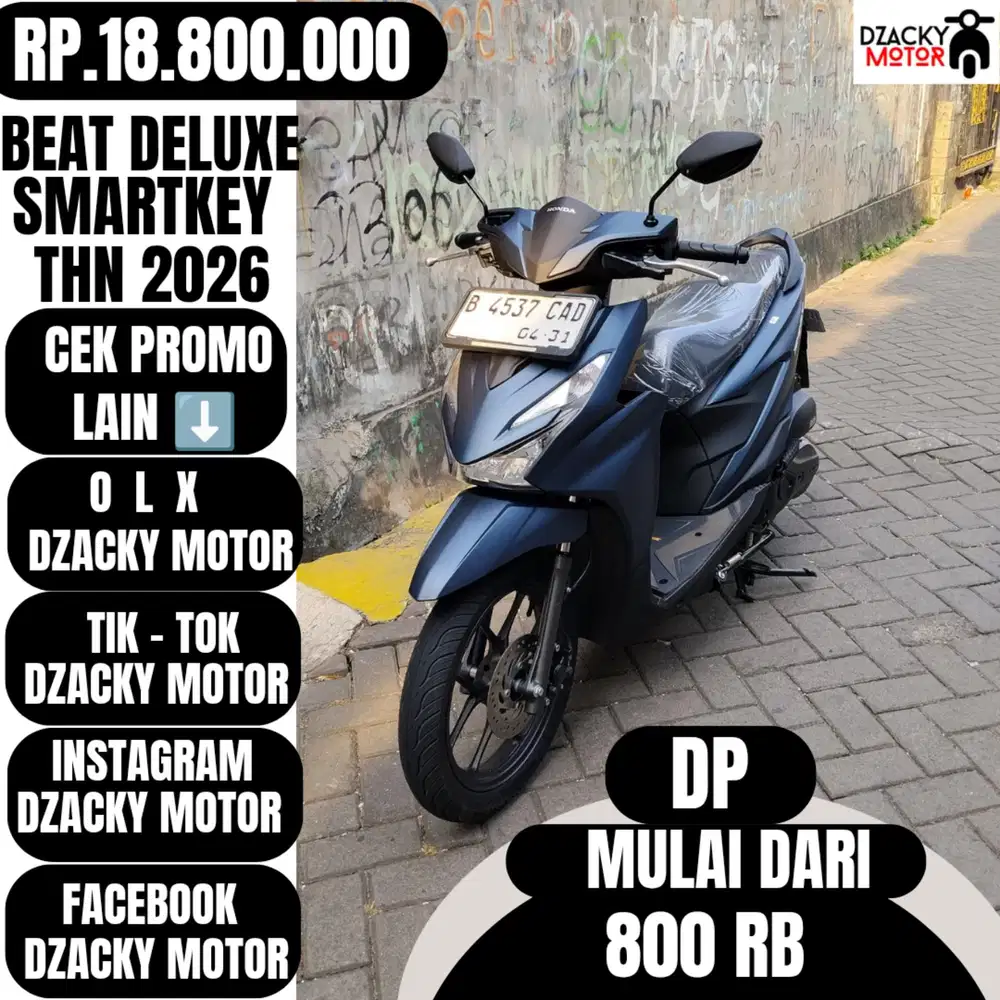 BEAT DELUXE SMARTKEY 2026 SECOND LIKE NEW