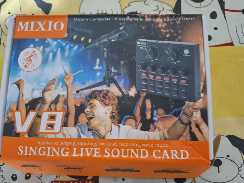 Mixio soundcard v8 mixer
