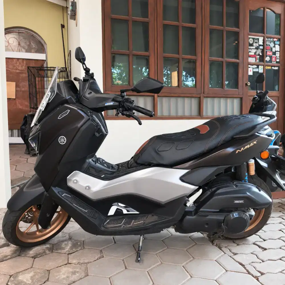 Jual santai NMAX TURBO TECH MAX plat AB like new, km 3000