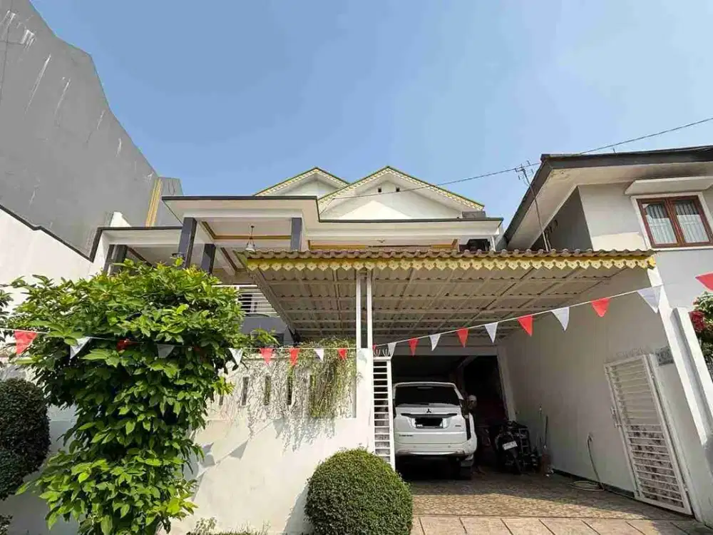 Dijual Rumah Cantik Siap Huni 2 Lantai Akses TOL dekat Setu Cipayung Jakarta Timur