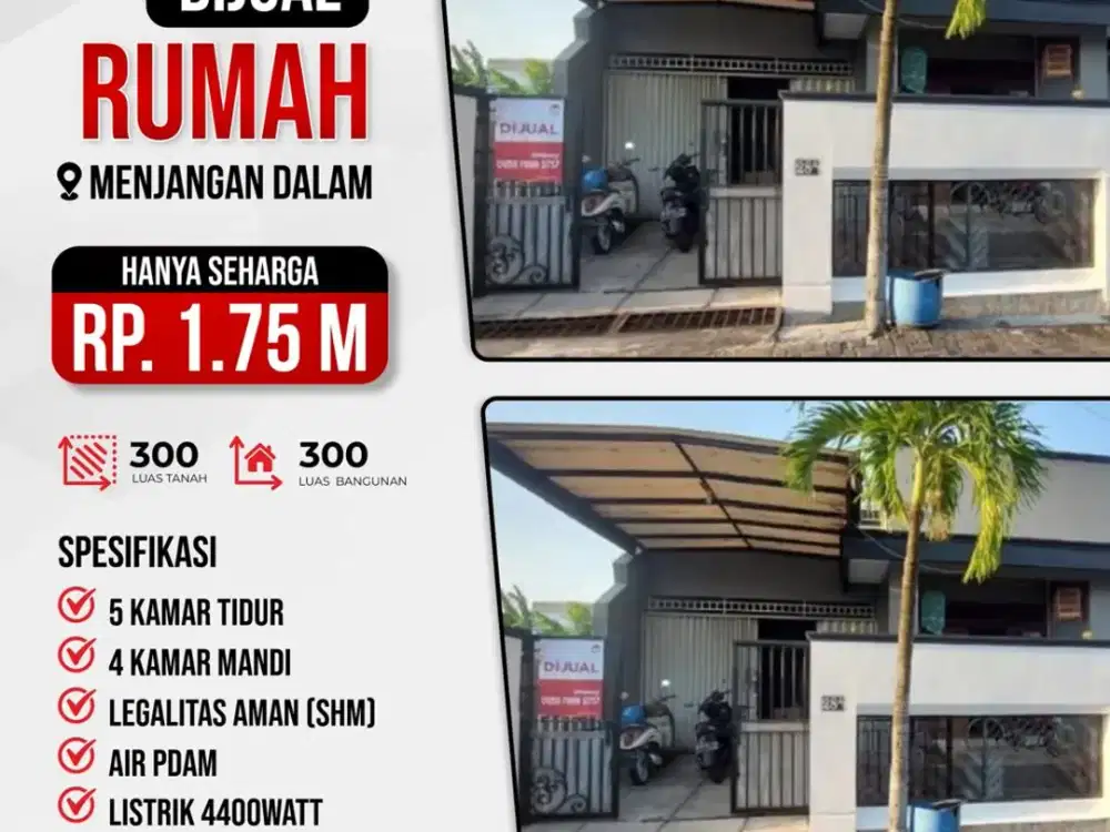 Dijual Rumah di Menjangan Dalam Semarang