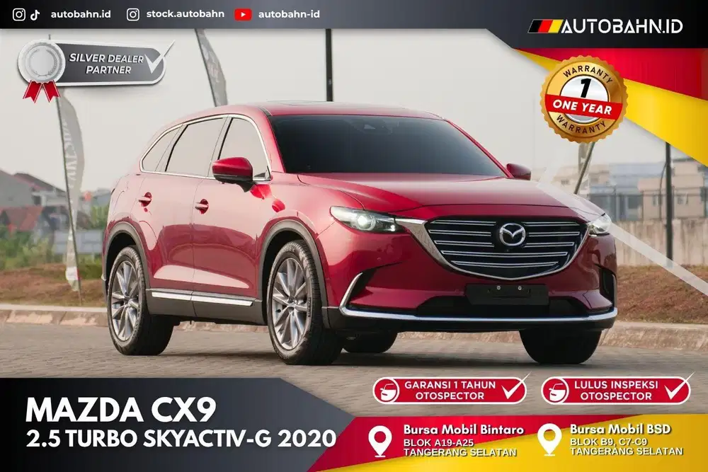 Mazda CX-9 2.5L Turbo Skyactiv 2020