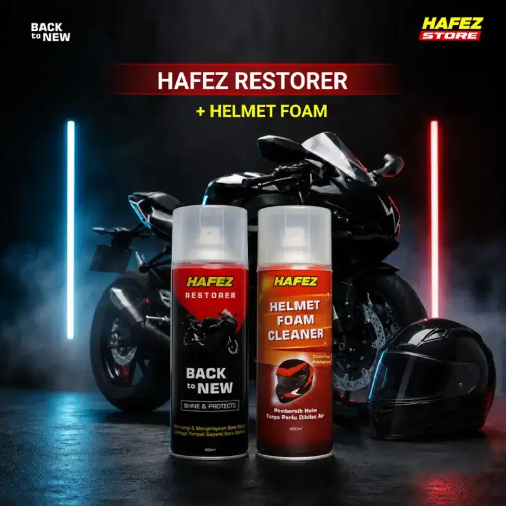 HAFEZ RESTORER  (Pengkilap Body Motor & Mobil)