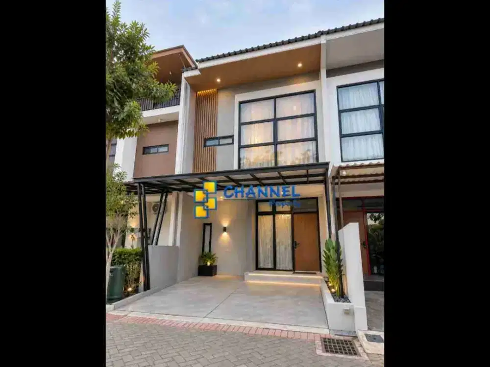 Jual Rumah Cluster Siap Huni Fasilitas Kolam Renang di Royale Bintaro Residence Tangsel, St