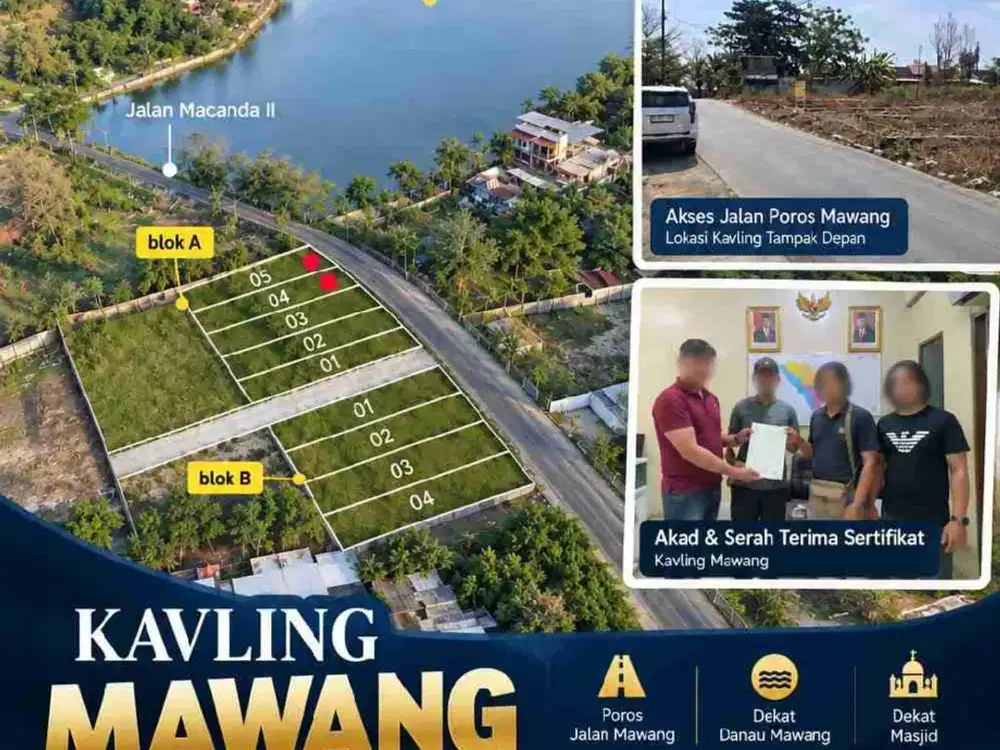 TANAH KAVLING POROS MAWANG DEKAT KAMPUS UNHAS