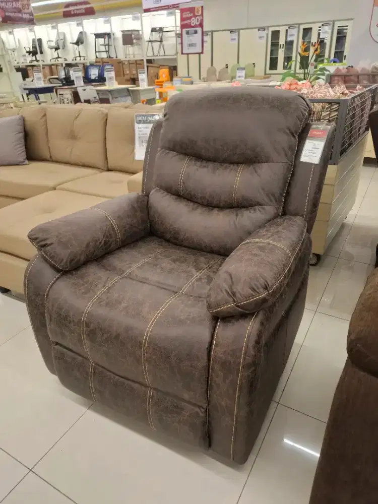 Sofa Recliner Coklat Lalita