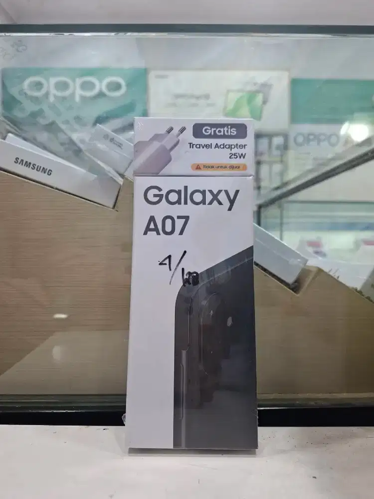 SAMSUNG A07 4/128 NEW MURAH GARANSI RESMI