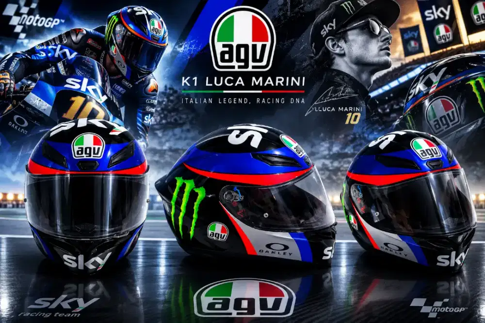 AGV K1 Luca Marini size M