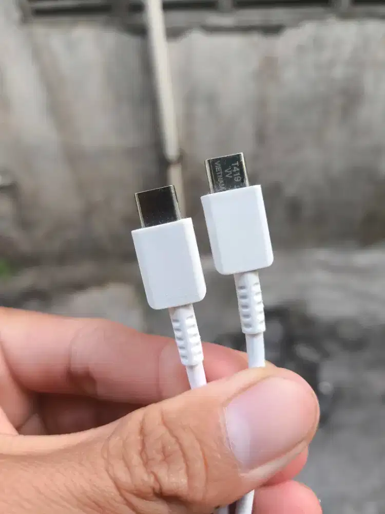 Kabel Samsung Ori Vietnam Ukir 5A Support Super Fast Charging C to C
