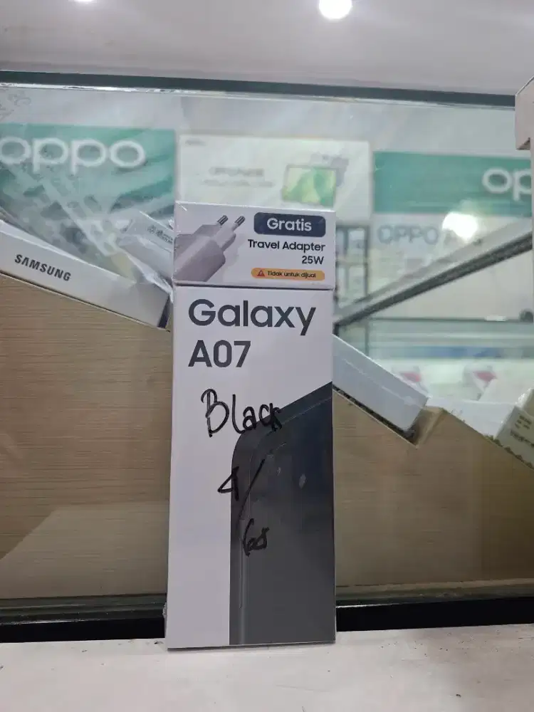 SAMSUNG A07 4/64 NEW MURAH GARANSI RESMI