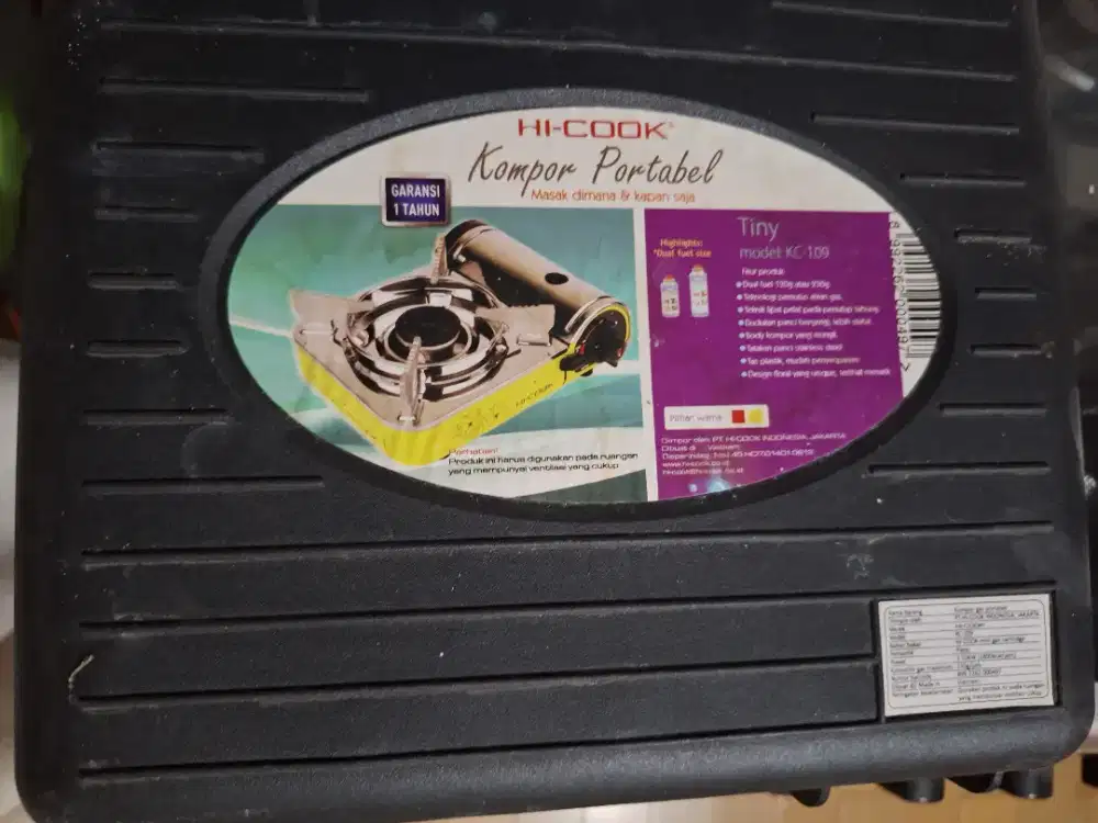 Kompor portable Hi cook KC 109