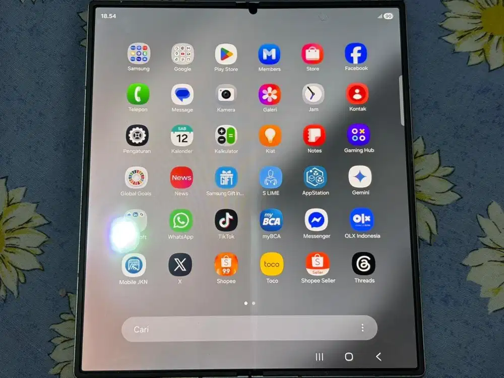 Samsung Galaxy Z Fold 6 silver 256GB fullset oem