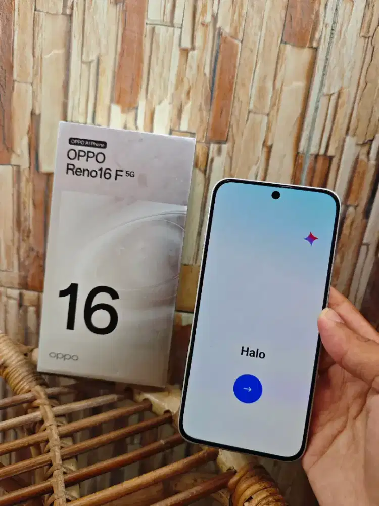 Oppo Reno 16f 5G Fullshet Garansi 2 Tahun
