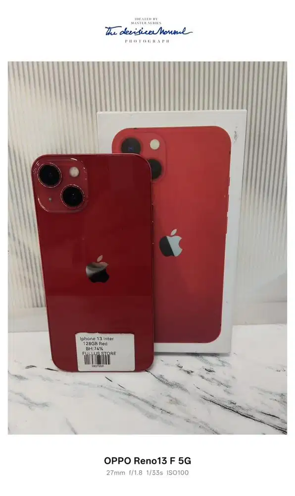 IPHONE 13 128GB  ALL OP RED