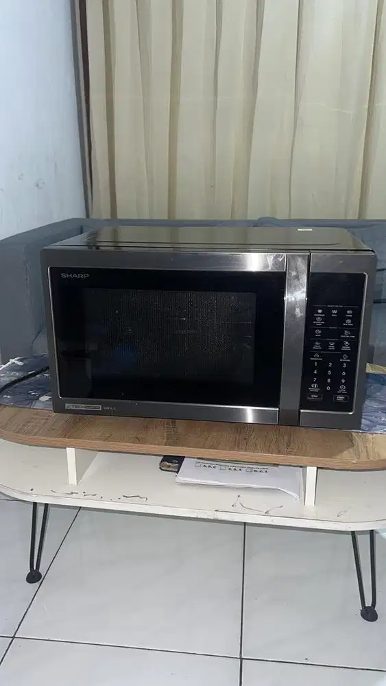 Microwave Sharp J-Tech Inverter Grill Bekas