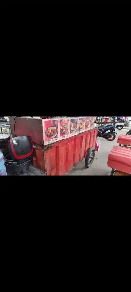 Gerobak Kuliner, 3 Roda