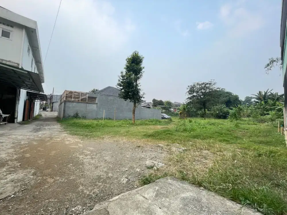 Kavling Premium Lokasi Strategis 15 Menit Tol Jagorawi Free SHM
