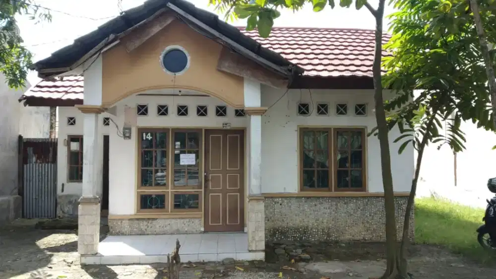 Rumah asri dengan tanah yang luas