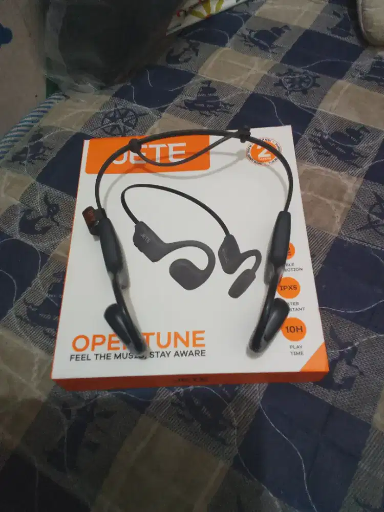 Jete opentune headset bluetooth mulus like new buka dus aj