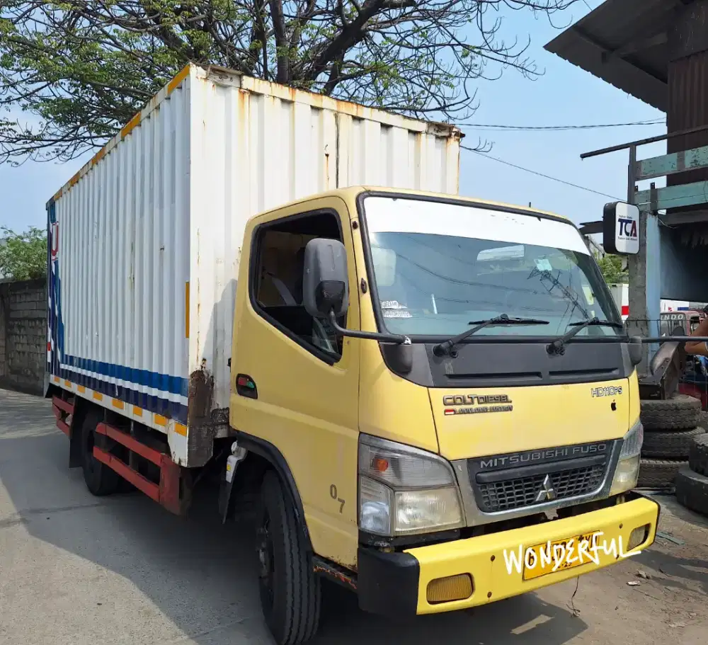 Mitsubishi Colt Diesel PS110HD Box Besi jumbo 6ban Ors Turbo Bio Solar