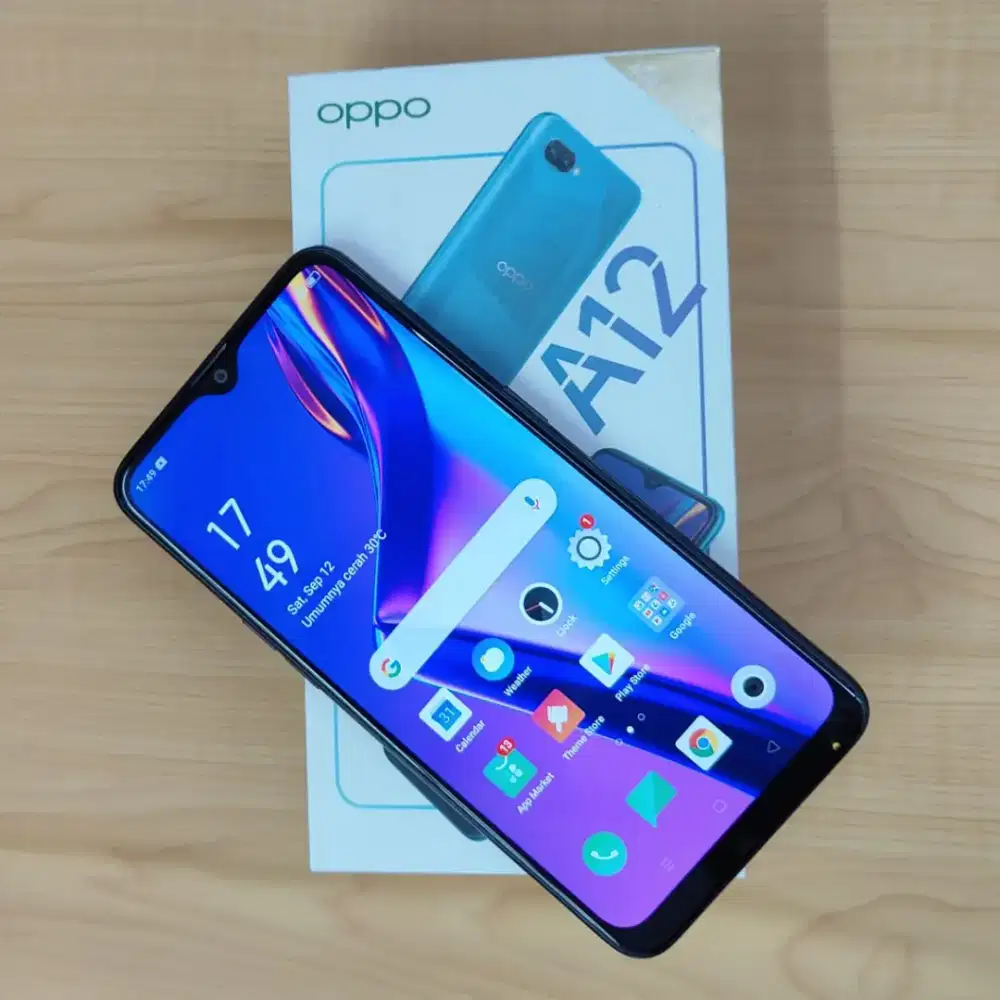 HP BEKAS OPPO A12 RAM 4/64 LENGKAP