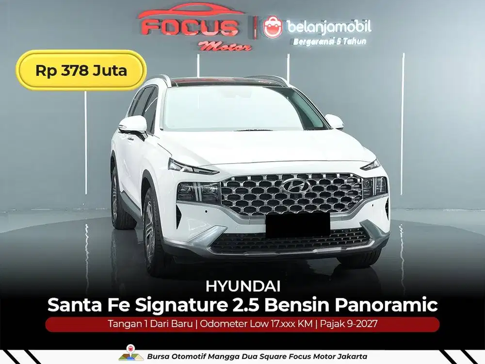 [GARANSI 5TH LOW KM] Hyundai Santafe Santa Fe Signature 2021/2022/2023