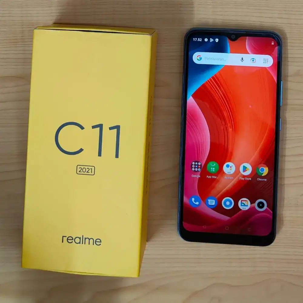 Hp Realme c11 Ram4/64 lengkap