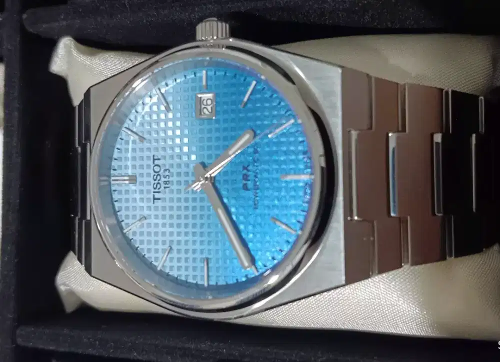 Tissot Powermatic 80 blue Gradient