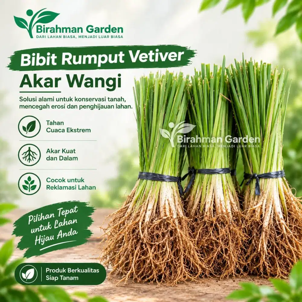 VETIVER AKAR WANGI READY STOCK