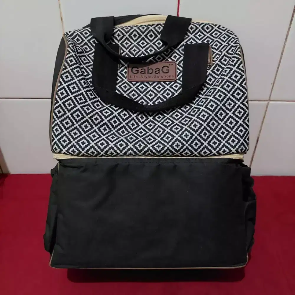 Gabag Tas Asi Diaper & Cooler Bag Tas Backpack Multifungsi Anti Bocor