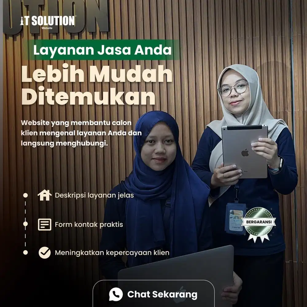 Paket Website Layanan Jasa Profesional di Sleman