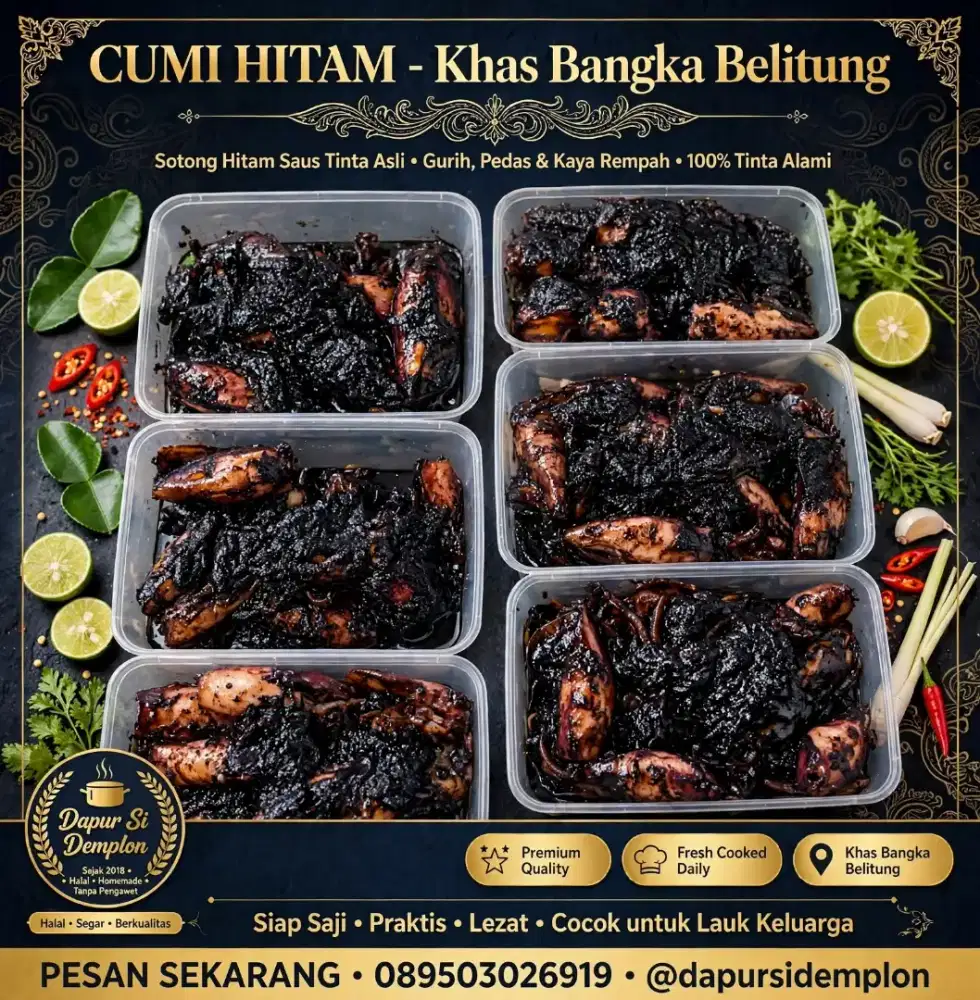 Aneka makanan khas Bangka Belitung