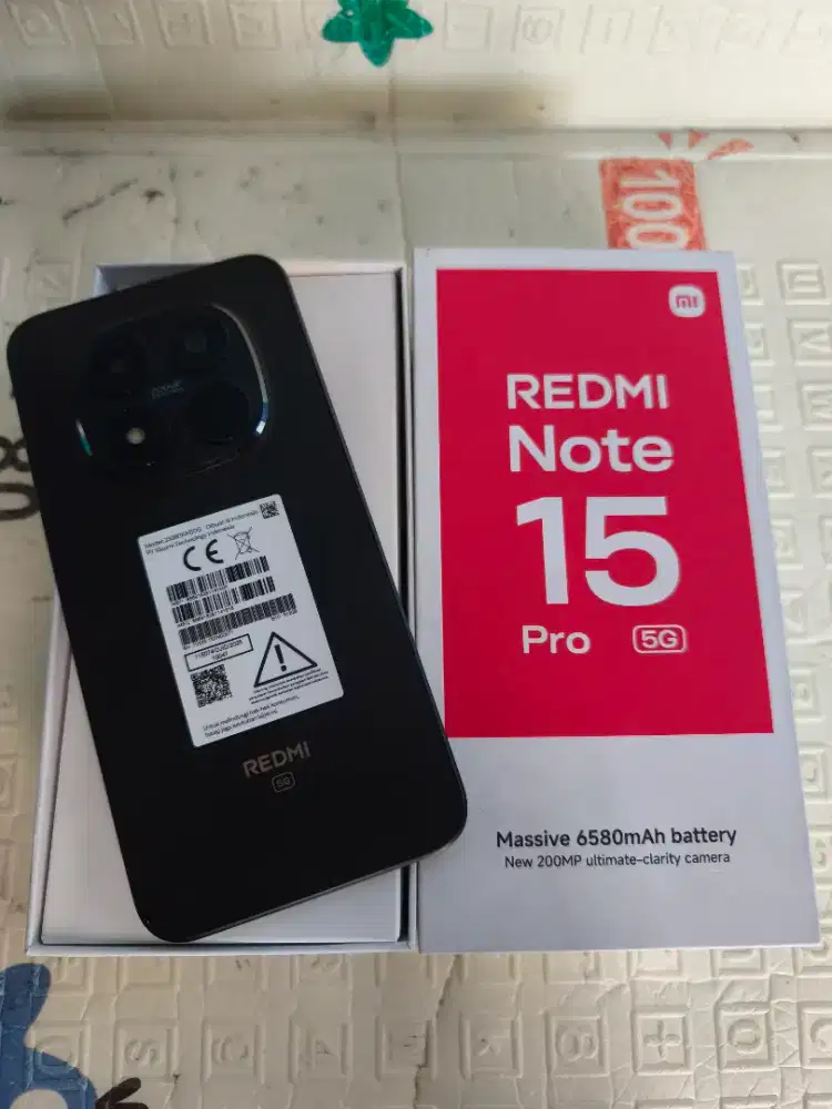 Redmi Note 15 Pro 12/512 5G Mulus Like New
