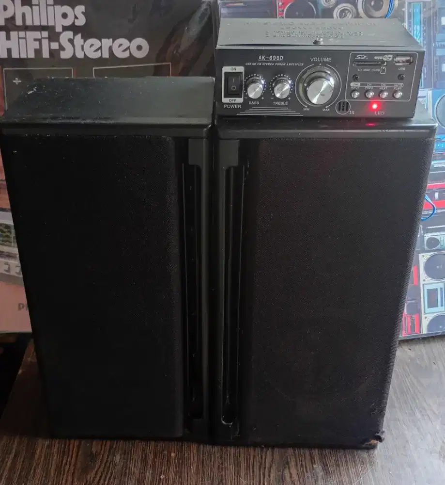 Sound speker amplifier suara mantap