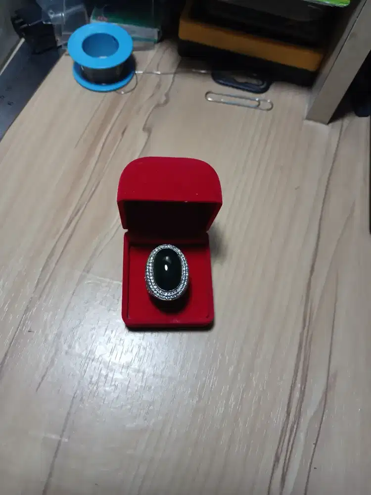 Bacan coklat natural ring kuningan sari
