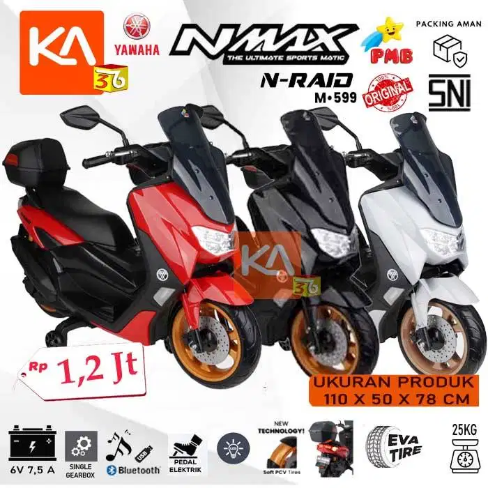Mainan Motor Aki Anak NMax PMB M 599