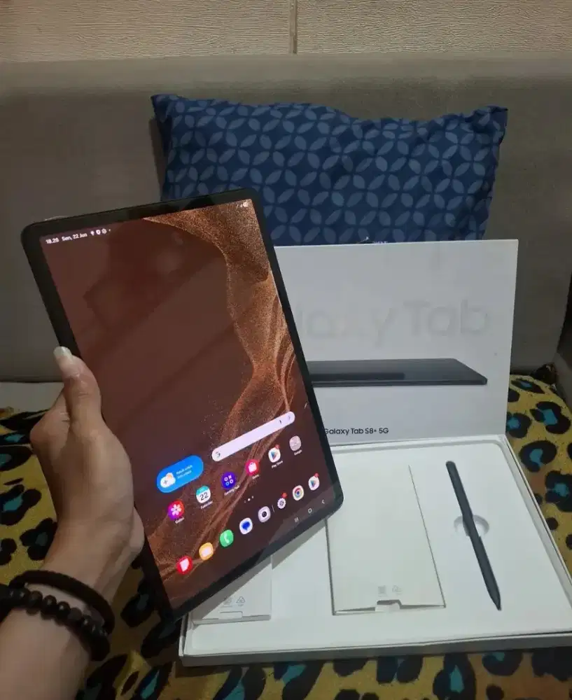 Tab Samsung S8+ 5G