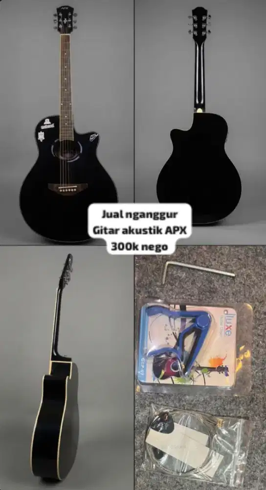 Jual gitar bekas