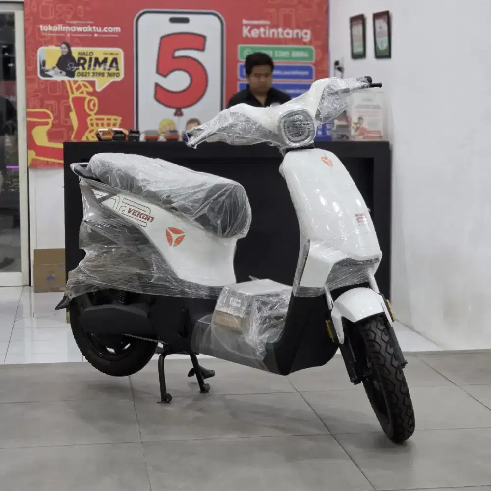 Promo sepeda listrik yadea vekoo cod gratis ongkir dan bergaransi