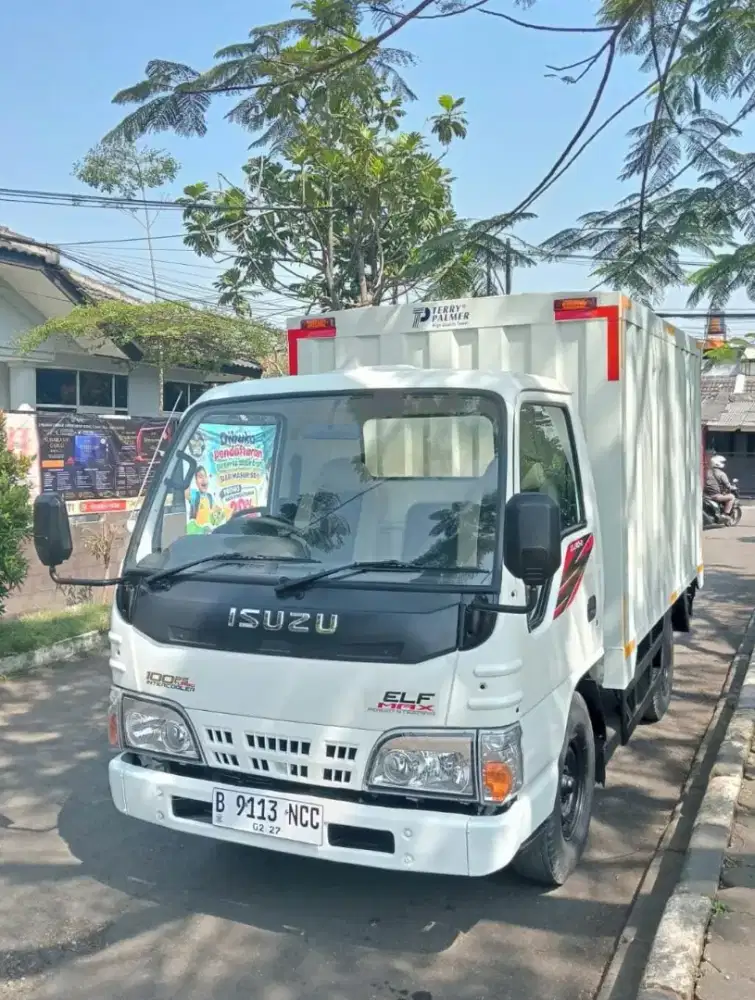 ISUZU ELF NHR 2012 ENGKEL BOX BESI